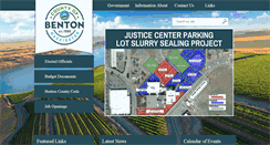 Desktop Screenshot of co.benton.wa.us