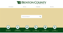 Desktop Screenshot of co.benton.mn.us